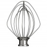 Планетарен миксер KitchenAid Artisan Elegance 5KSM125ECU Contour silver, 300W, 4.8 л, Direct drive, 10 скорости, Сив металик