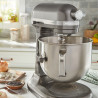 KitchenAid Artisan 5KSM70SHXEMS Medallion Silver Stand Mixer, 375 W, 6.6 L, 11 speeds, 67 contact points, Bowl lift, Special Fold speed, Flex Edge, Metallic Gray