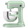 Μίξερ KitchenAid Artisan 5KSM60SPXEPT Pistachio, 375 W, 5,6 λίτρα, 11 ταχύτητες, 67 σημεία επαφής, Ανύψωση του κάδου, Ειδική ταχύτητα «Fold», Ανοιχτό πράσινο