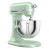 Планетарен миксер KitchenAid Artisan 5KSM60SPXEPT Pistachio, 375 W, 5.6 л, 11 скорости, 67 точки на допир, Повдигане на купата, Специална скорост Fold, Светлозелен