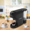 Μεταχειρισμένος: Μηχανή εσπρέσο 7σε1 Crown CCM-1530B, 20 bar, 0,9 l, 7 προσαρμογείς, ενδείξεις LED, έλεγχος μήκους καφέ, Μαύρο