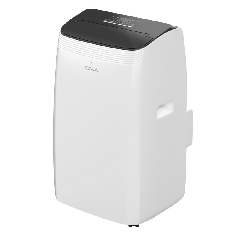 Втора ръка: Мобилен климатик Tesla TTMYW-12CHW, 12000 BTU, Клас А, Wi-Fi, I sleep, 3 скорости, LED дисплей, Дистанционно, Бял