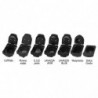 Втора ръка: Еспресо машина 7в1 Crown CCM-1530B, 1400 W, 20 bar, 0.9 л, 7 адаптера, LED индикатори, Контрол дължината на кафето, Черен
