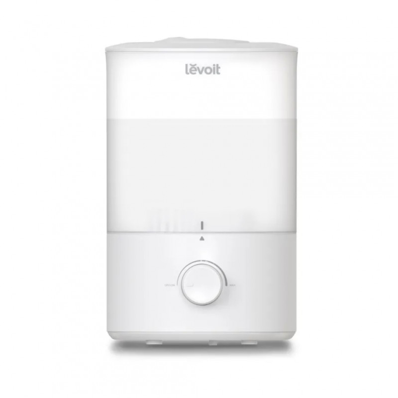 Használt: Ултразвуков овлажнител за въздух Levoit Dual 150, 27 м2, 25W, 3 Л, Автономия 25 ч, Ароматерапия, Тиха работа, Без BPA, Бял