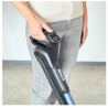 La mâna a doua: Aspirator vertical SHARK ICZ300EU T, 450W, 0.6 L, Autonomie 60 min, Baterie, LED, HEPA, Albastru