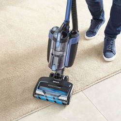Втора ръка: Вертикална прахосмукачка SHARK ICZ300EU T, 450W, 0.6L, 60мин. работа, Безкабелна, LED, HEPA, Син