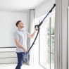 La mâna a doua: Aspirator vertical SHARK ICZ300EU T, 450W, 0.6 L, Autonomie 60 min, Baterie, LED, HEPA, Albastru