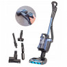 La mâna a doua: Aspirator vertical SHARK ICZ300EU T, 450W, 0.6 L, Autonomie 60 min, Baterie, LED, HEPA, Albastru