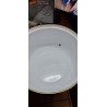 Használt: Goldmann GM 8017-22G, 5l, 22x14 cm, zománcozott, indukciós, üvegfedél, smaragdzöld, 5 literes, zománcozott, indukciós, üvegfedél, smaragdzöld