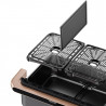 Втора ръка: Двоен фритюрник с горещ въздух Cosori Dual Blaze TwinFry CAF-TF101S, 10 л, 6 програми, 35-240 C, Таймер, ThermoIQ, Синхронизирано готвене и приключване, Черен
