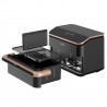 Втора ръка: Двоен фритюрник с горещ въздух Cosori Dual Blaze TwinFry CAF-TF101S, 10 л, 6 програми, 35-240 C, Таймер, ThermoIQ, Синхронизирано готвене и приключване, Черен