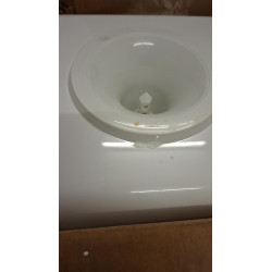 Втора ръка: Диспенсър за вода Crown CWD 1934W, 580W, 10-95C, Охлаждане 0.7л/ч, Затопляне 5л/ч, Бял