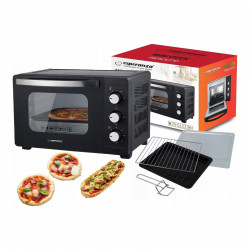 Втора ръка: Електрическа фурна Esperanza EKO008N, 1280W, 20 л, 100-230C, Таймер 60 мин, Черен