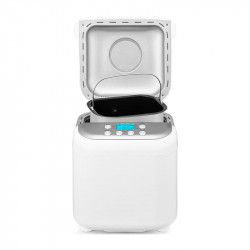 La mâna a doua: Masina de facut paine Crown CBM-6511, 600W, 1L, 19 programe, Timer, Afisaj LCD, Memorie, Alb