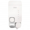 La mâna a doua: Espressor cu capsule DeLonghi EN510W, 1450W, 19 bar, 1 l, Nespresso, Auto shut-off, Alb