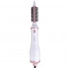La mâna a doua: Perie de uscare si de coafare 5in1 Adler AD 2027, 1200 W, 2 temperaturi, Acoperire ceramica, Accesorii, Alb/Roz