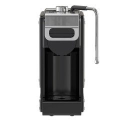 Second hand: Oliver Voltz OV51171N8M 8-in-1 Espresso Machine for Ground Coffee and Capsules, 1450W, 1 L, 5 Adapters, 19 bar, Black
