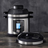 Втора ръка: Мултикукър под налягане и Фритюрник Air Fryer 2в1 Oliver Voltz OV51985G6, 6L, 1500W, 44 функции, 12 програми, Инокс