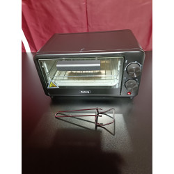 Втора ръка: Мини фурна Rosberg R51441C, 800W, 9 литра, 100-230C, Аксесоари, Черен