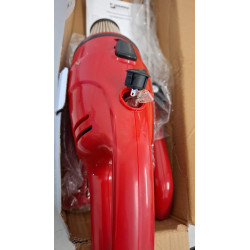 Втора ръка: Прахосмукачка вертикална Rosberg R51001A, 600W, 800 ml, HEPA филтър, Използване като ръчна, Червен