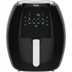 Használt: Фритюрник с горещ въздух Oliver Voltz OV51980F, 1800W, 7.7 литра, 8 програми, Таймер, Черен