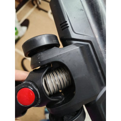 Втора ръка: Акумулаторна прахосмукачка Oliver Voltz OV51001Q, 250W, Li-ion 2200 mAh, 3 скорости, 0.6 l, 25 kPa, Сензорен екран, Черен