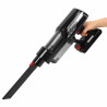 Втора ръка: Акумулаторна прахосмукачка Oliver Voltz OV51001Q, 250W, Li-ion 2200 mAh, 3 скорости, 0.6 l, 25 kPa, Сензорен екран, Черен