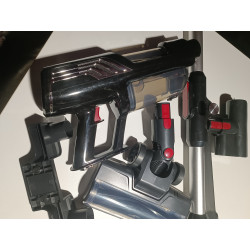 Second hand: Oliver Voltz OV51001Q Cordless Vacuum Cleaner, 250W, Li-ion 2200 mAh, 3 speeds, 0.6 L, 25 kPa, Touchscreen, Black