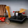 Second hand: Rosberg R51445J Induction Cooktop, 2000W, 8 Power Levels, 5 Functions, LED, Black