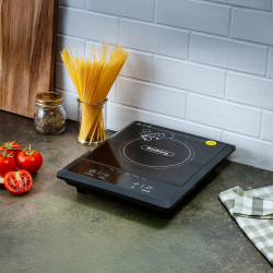 Second hand: Rosberg R51445J Induction Cooktop, 2000W, 8 Power Levels, 5 Functions, LED, Black