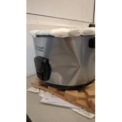 La mâna a doua: Aparat pentru gatit orez sau cu aburi Russell Hobbs 19750-56 Cook@Home, 700W, 1.8 l, 2 programe, Inox