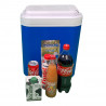 La mâna a doua: Lada frigorifica ATLANTIC, 24 litri, Activa, 12V, Racire, Fara BPA, Albastru