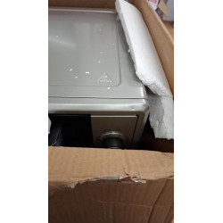 Втора ръка: Малка готварска печка Elite EMO-FL 65 2591, 2000W, 65 литра, 3 режима, Двойно стъкло, Термостат, Таймер, Турбо вентилатор, Сив