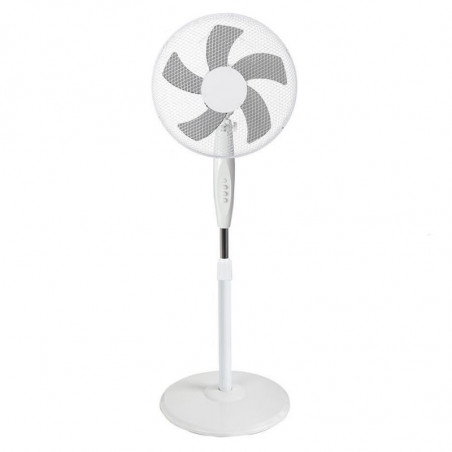Elite EHSF-0369 3-in-1 ventilátor, 55 W, 40 cm, 3 sebességfokozat, állítható dőlésszög és magasság, csendes, fehér