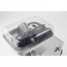Mașină de tocat carne Caso FW 2000, 2000 W, 2 viteze, marșarier, 2,5 kg/min, accesorii, oțel inoxidabil, alb