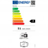 Телевизор Samsung QE43Q8FAAUXXH, 43'', 108 см, 3840x2160 UHD 4K, QLED, Клас F, Smart TV, HDR10+, Samsung Vision AI, eARC, Черен