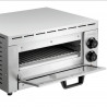 Ηλεκτρικός φούρνος για πίτσα Bartscher ST340, 1,5 kW, Έως 33,5 εκ., 50-250 °C, Επάνω και κάτω θερμαντικό στοιχείο, Γαλβανισμένος χάλυβας, Παράθυρο, Ανοξείδωτο