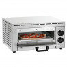 Cuptor electric pentru pizza Bartscher ST340, 1,5 kW, până la 33,5 cm, 50-250 °C, elemente de încălzire superioare și inferioare, oțel zincat, fereastră, inox