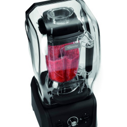 Blender profesional Bartscher PRO XTRA 150182, 1680 W, 2,5 l, 28 000 rpm, funcție puls, protecții de siguranță, capac fonoizolant, negru