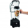 Blender profesional Bartscher PRO XTRA 150182, 1680 W, 2,5 l, 28 000 rpm, funcție puls, protecții de siguranță, capac fonoizolant, negru