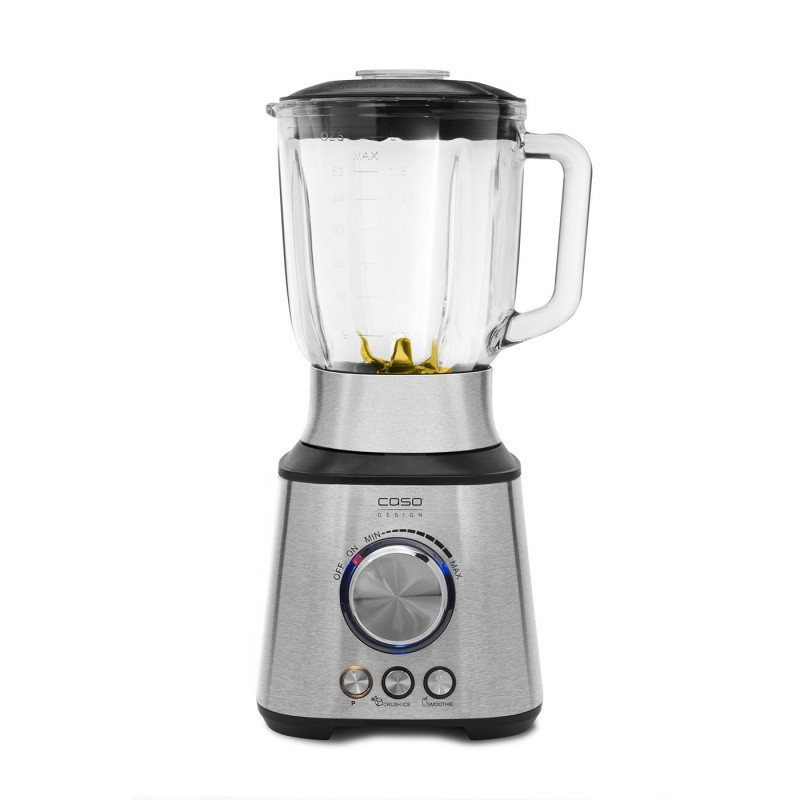 Blender multifuncțional Caso 3617 MX 1000, 1000 W, 1,7 l, 9500-17000 rpm, recipient din sticlă, reglare continuă a vitezei, funcție puls, oțel inoxidabil