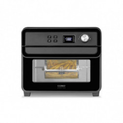 Cuptor multifuncțional Air Fryer Caso AirFry Chef 1700, 1700 W, 22 l, 12 programe, 40-230 °C, cronometru, iluminare, funcție de uscare, negru