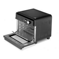Caso AirFry Chef 1700 Multifunctional Air Fryer, 1700W, 22 L, 12 Programs, 40–230°C, Timer, Interior Light, Dehydrator, Black