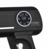 Кухненски робот Caso KM 1800 Black-E, 1800W, 6 л, 10 скорости, Таймер, Иноксова купа, Сензорно управление, LED, Черен мат