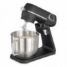 Robot de bucătărie Caso KM 1800 Black-E, 1800 W, 6 l, 10 viteze, cronometru, vas din inox, comandă tactilă, LED, negru mat