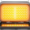 Gastroback Advanced Control Waffle Maker, 1600W, 220 ml, 7 heat settings, Dual heating elements, Deep plates, Timer, Overflow protection, Silver