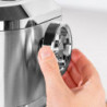 Gastroback Slushy & Ice Cream Machine, 35W, 200 ml, Fine/Coarse, 4 Molds, Stainless Steel