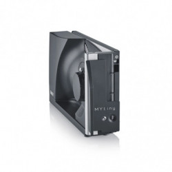 Συσκευή κοπής - σλάισερ Graef MYtiny MT1006EU, 170 W, 17 cm, 0-15 mm, Προστασία για παιδιά, Πτυσσόμενο, Ανθρακί
