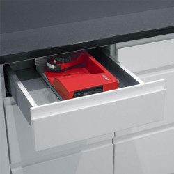 Graef MYtiny MT1003EU Slicer, 170W, 17 cm, 0–15 mm, Child Safety Lock, Foldable, Red