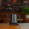 Graef Pour-over GK502 elektromos vízforraló, 1200 W, 900 ml, 40–100 °C, hőmegtartás, szűrő, „hattyúnyak” kifolyó, matt fekete
